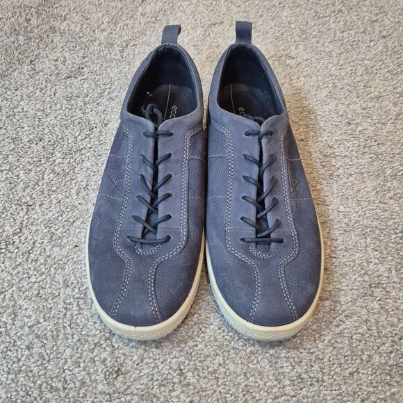 ECCO Soft 1 Danish Design Women Nubuck Sneakers Size US 11 /EU 42 - Picture 2 of 6